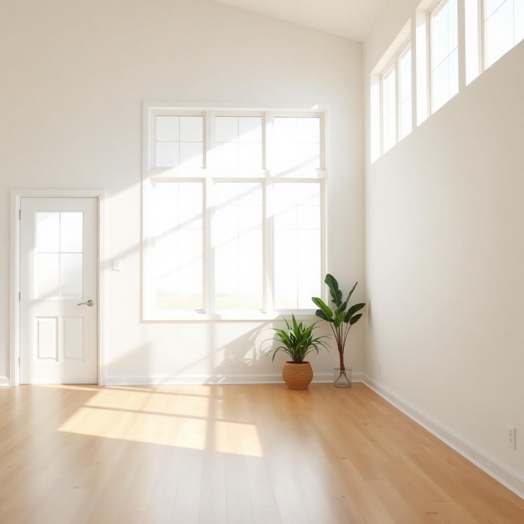 Bright, freshly cleaned Victoria BC living room